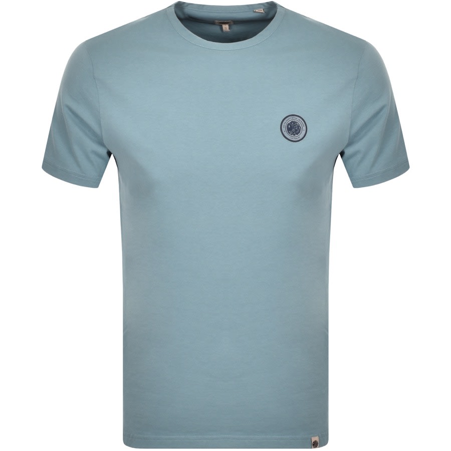 Alternative Image for ProductPretty Green Like Minded Crew Neck T Shirt Blue1